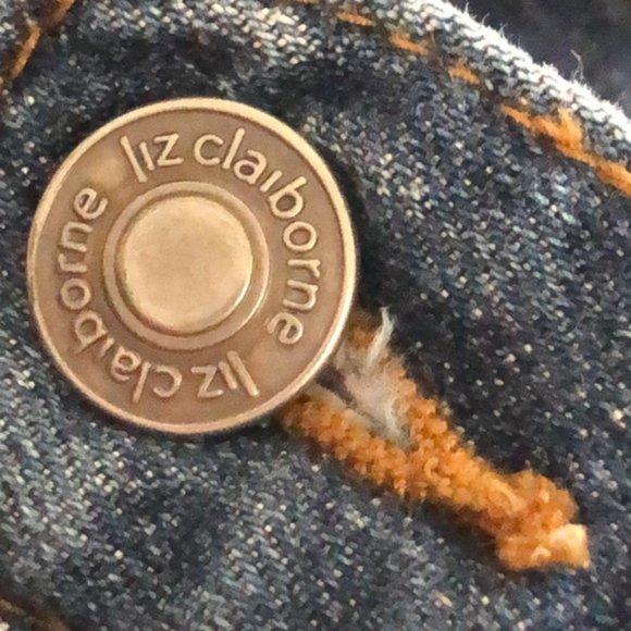 VINTAGE LIZ CLAIRBORNE CLASSIC STRAIGHT JEANS 8/29x29 ⭐️ - Picture 3 of 11